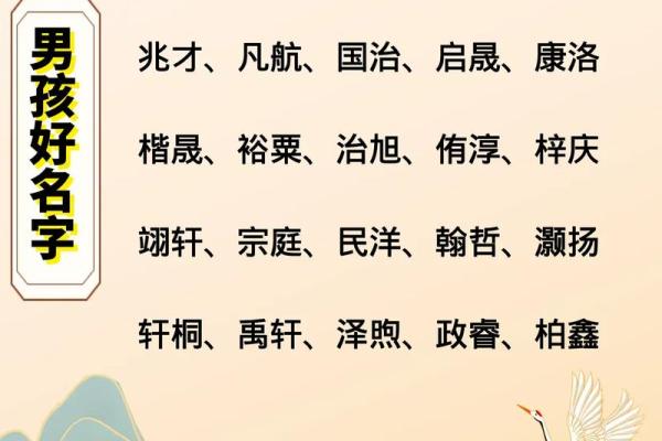 属狗亥时出生的男孩怎样起名，宜用哪些姓名