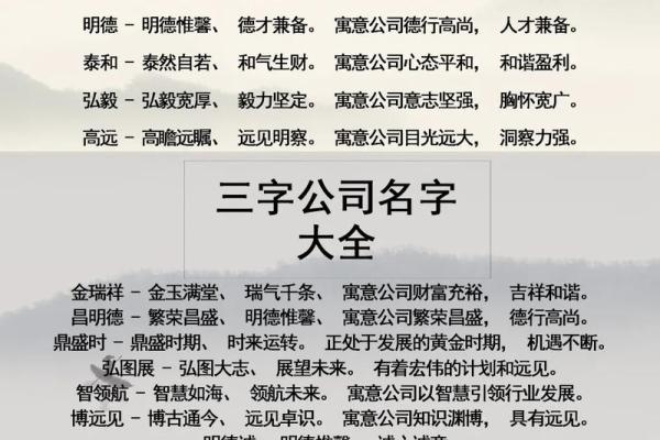 装饰公司名字-名字大全姓名