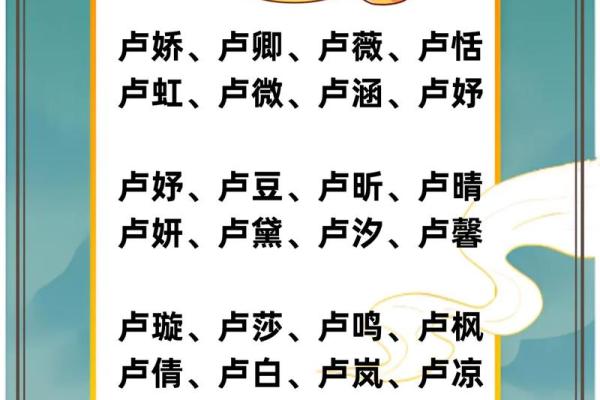 卢姓男孩名字大全-卢姓男孩起名字大全-卢姓名字大全姓名