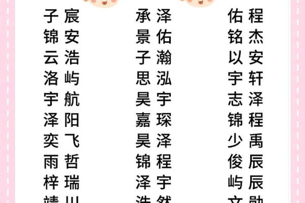 2019年3月17号丑时出生的男孩起名方法姓名
